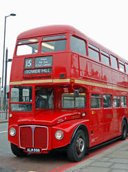 Klassisk rÃ¶d buss i London