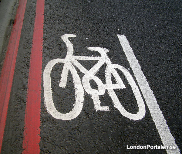 Cykelfält i London