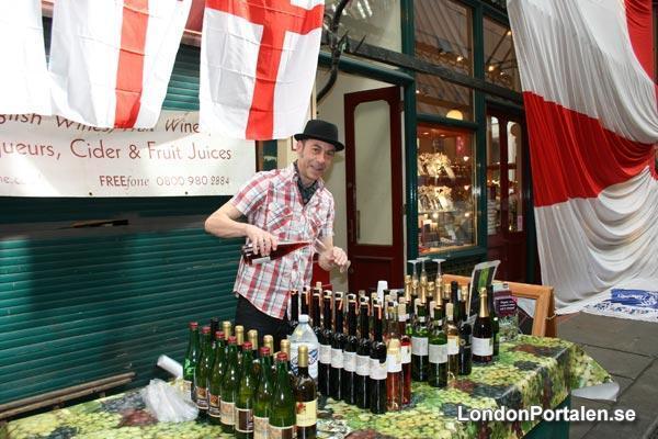 Utställning i Leadenhall Market